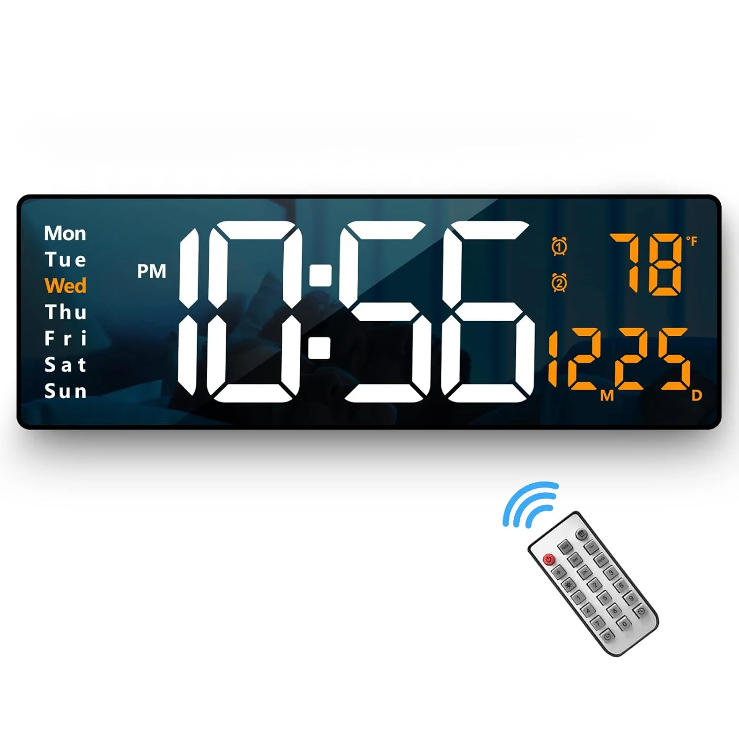 large digital wall clock 1
