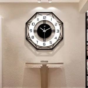 large silent wall clock 1