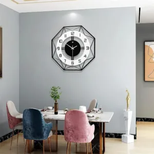 large silent wall clock 2