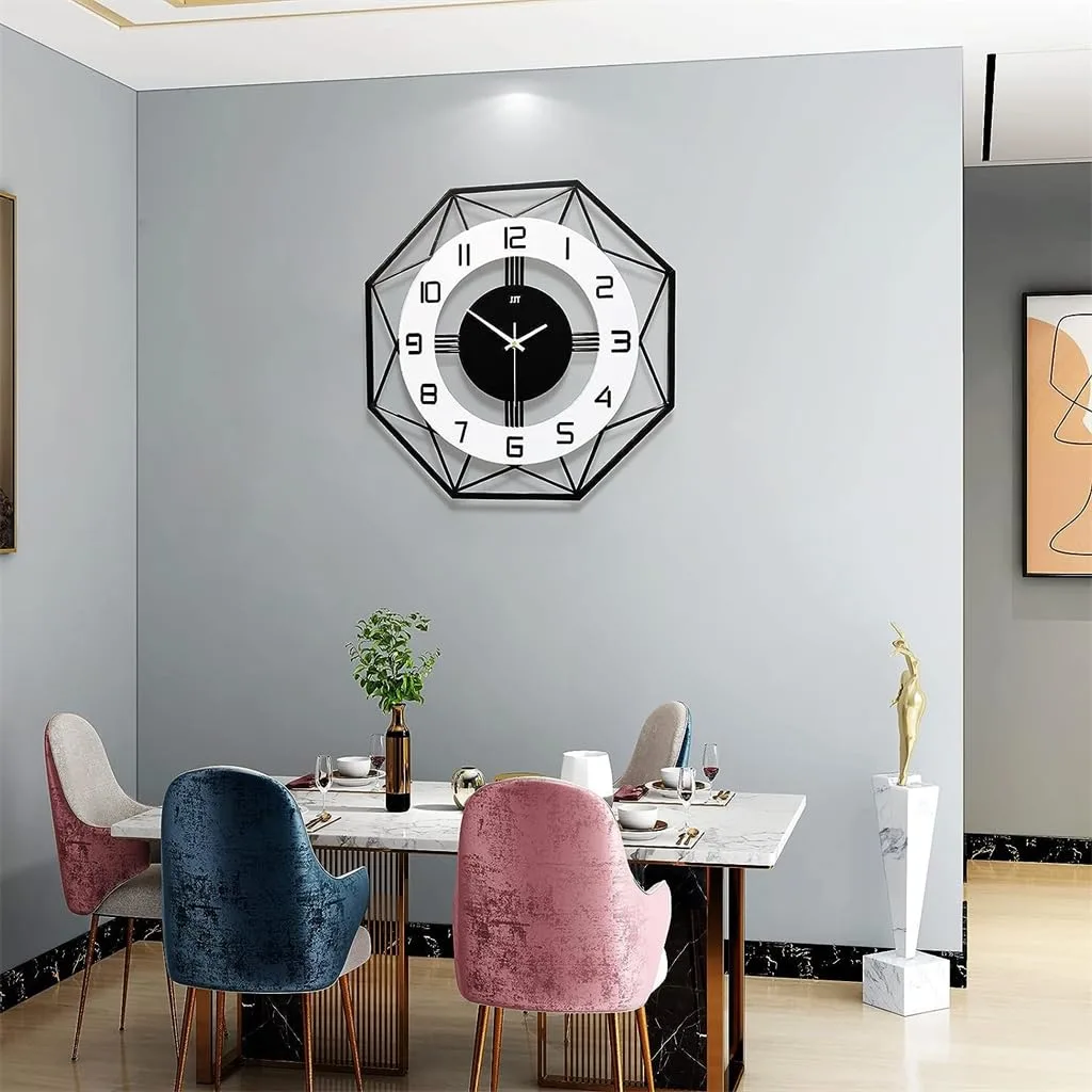large silent wall clock 2