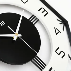 large silent wall clock 5