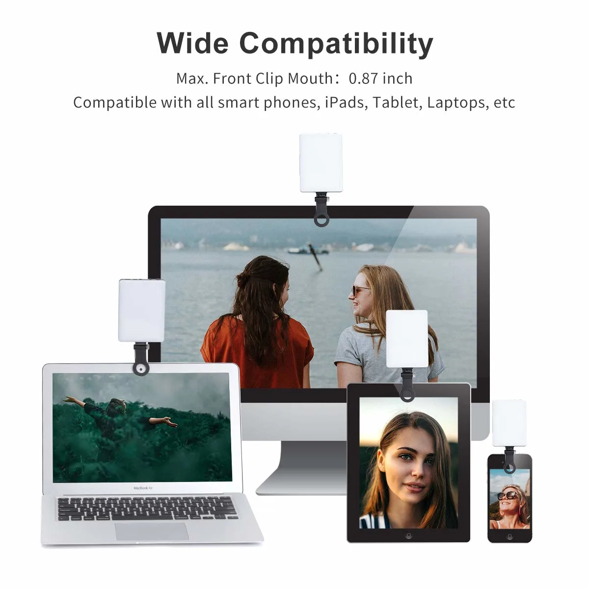 led clip selfie light 2