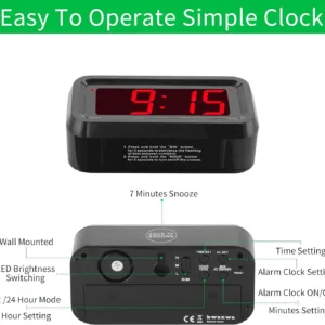 led digital alarm clock 5
