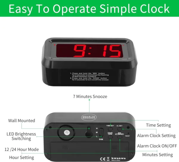 led digital alarm clock 5