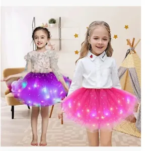 led tutu skirt girls 2