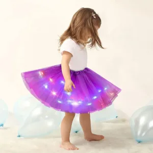 led tutu skirt girls 3