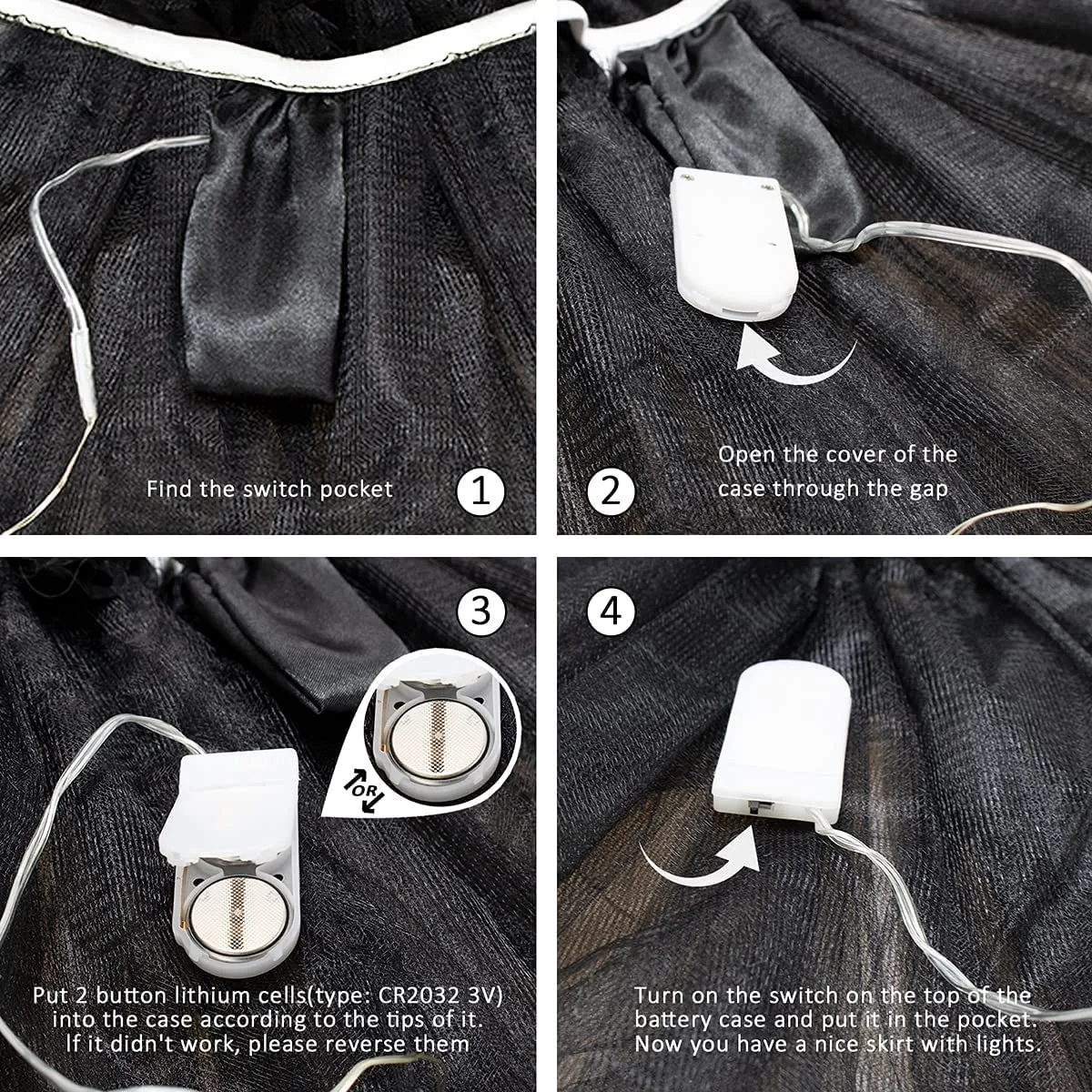 led tutu skirt girls 7