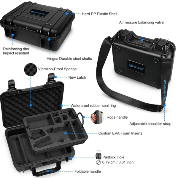 lekufee dji osmo case 3