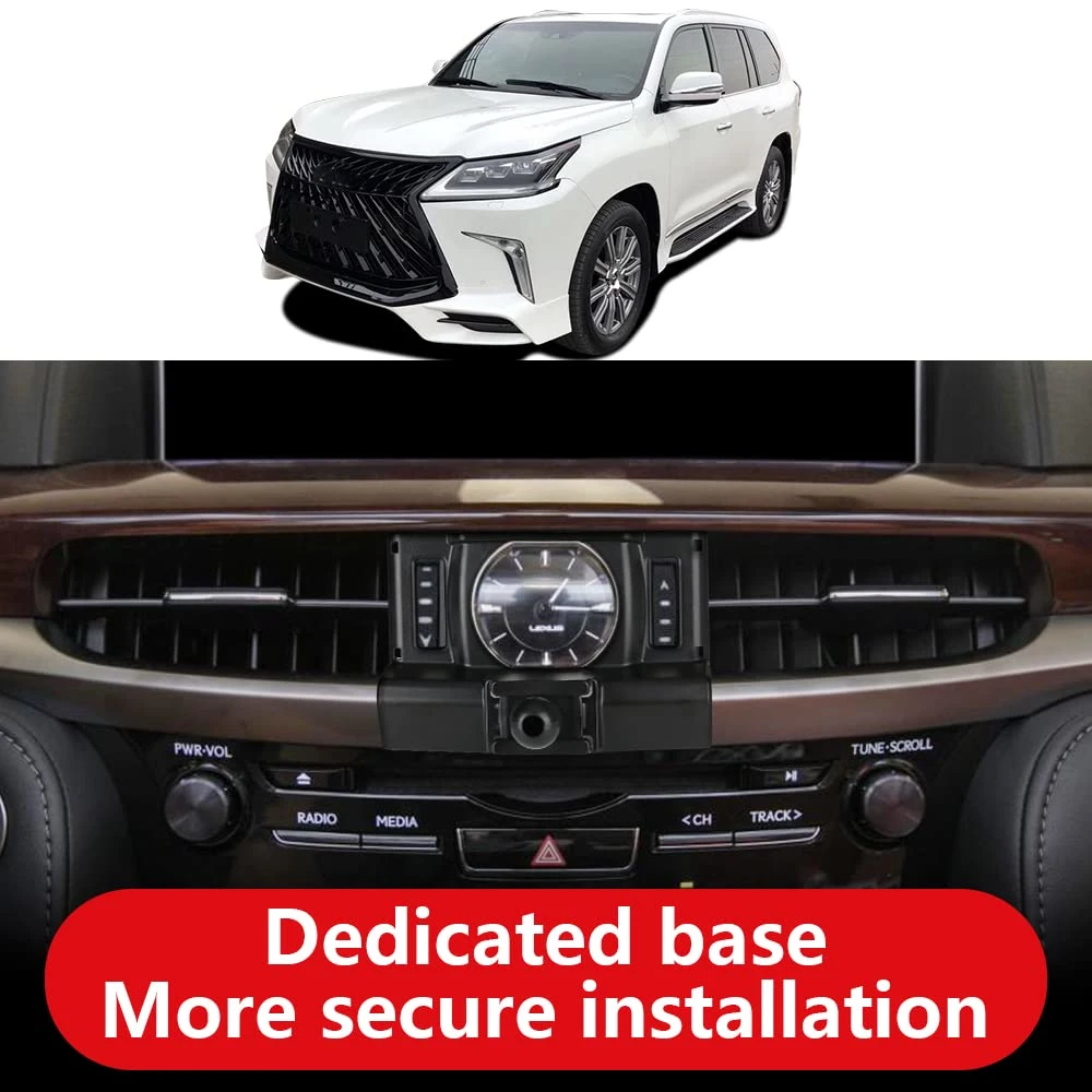 lexus lx570 phone holder 3