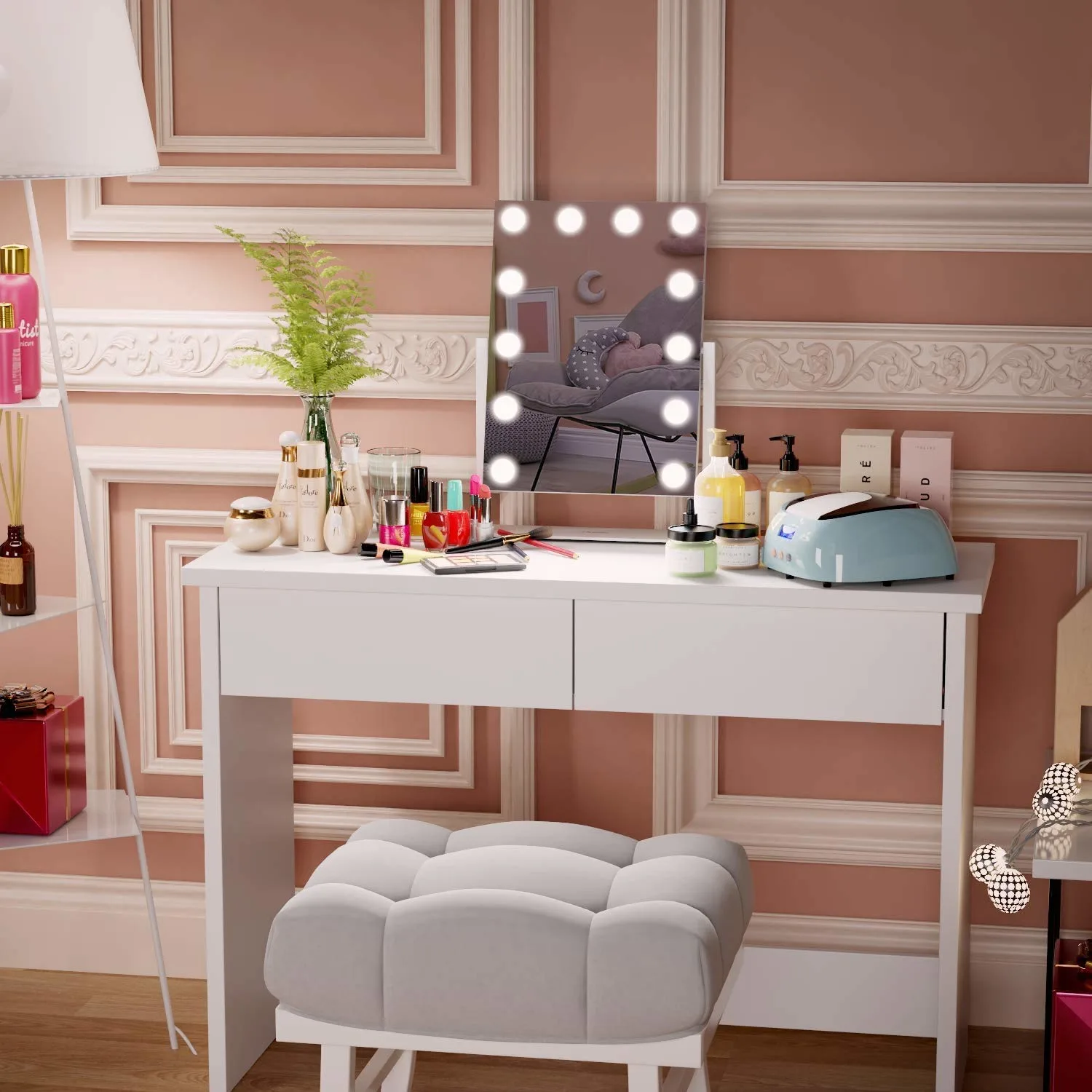lighted vanity mirror 2
