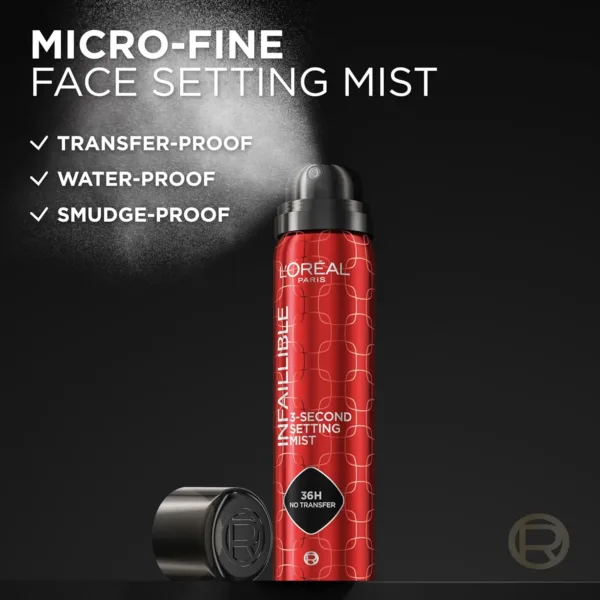 loreal infallible setting spray 3