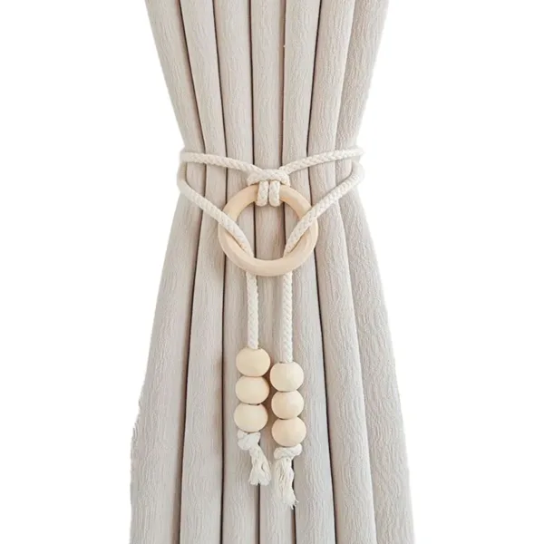 macrame curtain tiebacks 1