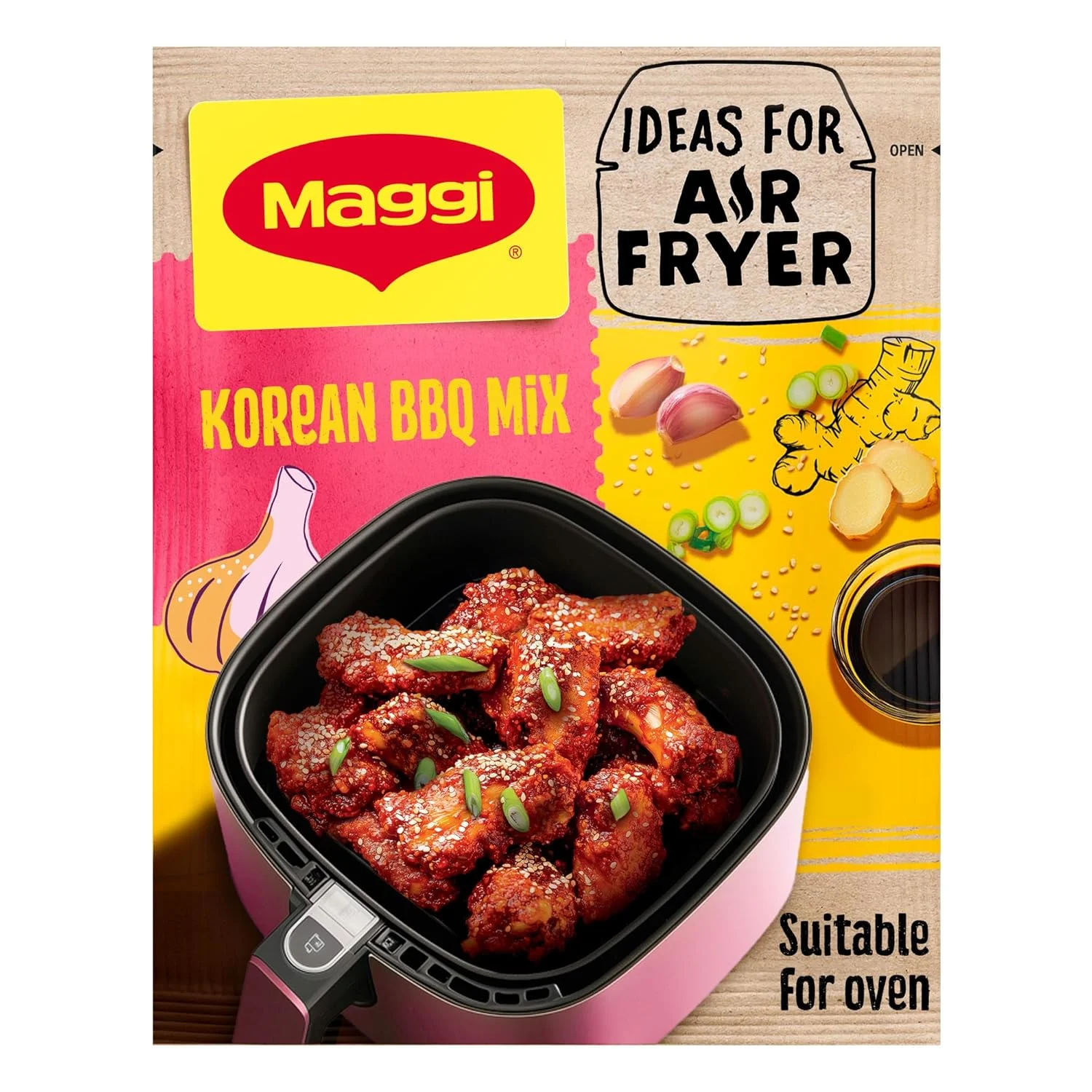 maggi air fryer korean 1