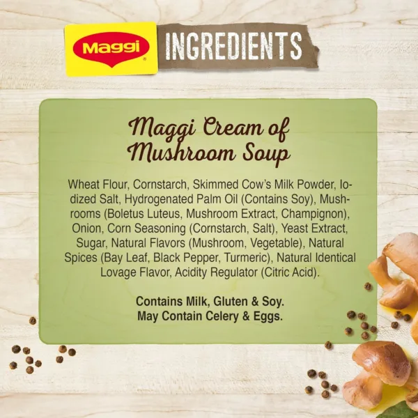 maggi cream mushroom soup 3