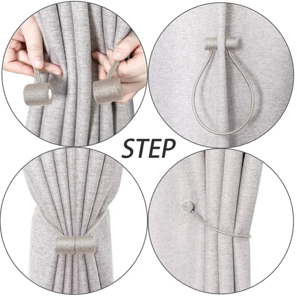 magnetic curtain tiebacks clips 5