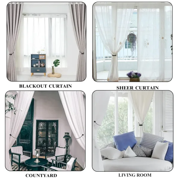 magnetic curtain tiebacks clips 7