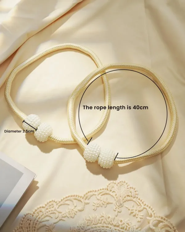 magnetic curtain tiebacks gray 3