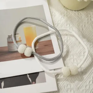 magnetic curtain tiebacks gray 4