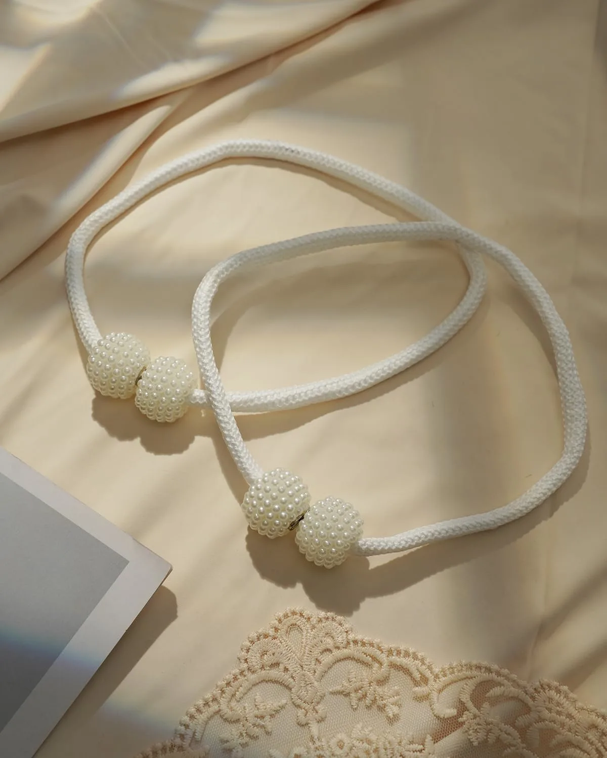 magnetic curtain tiebacks gray 7