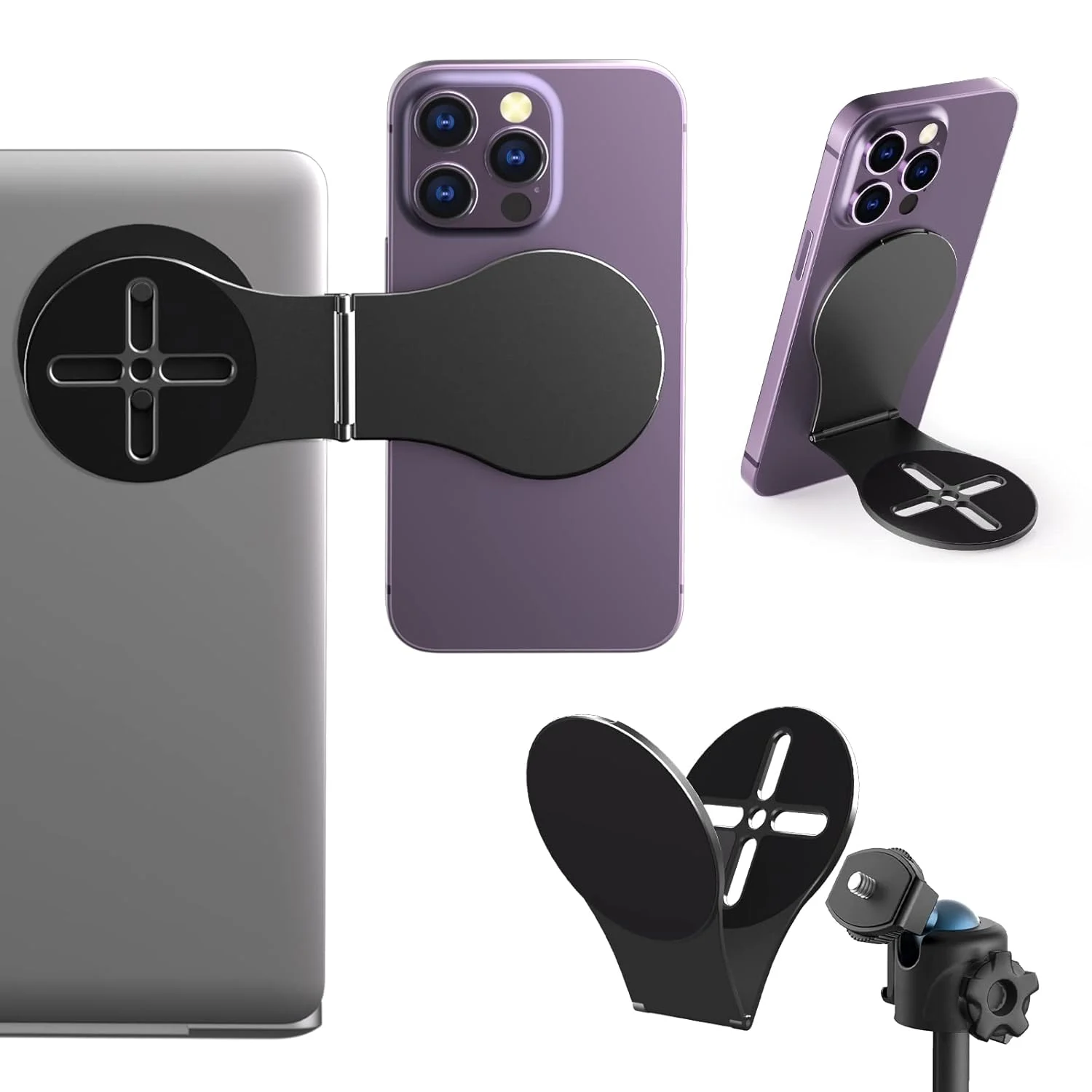 magnetic phone holder laptop 1