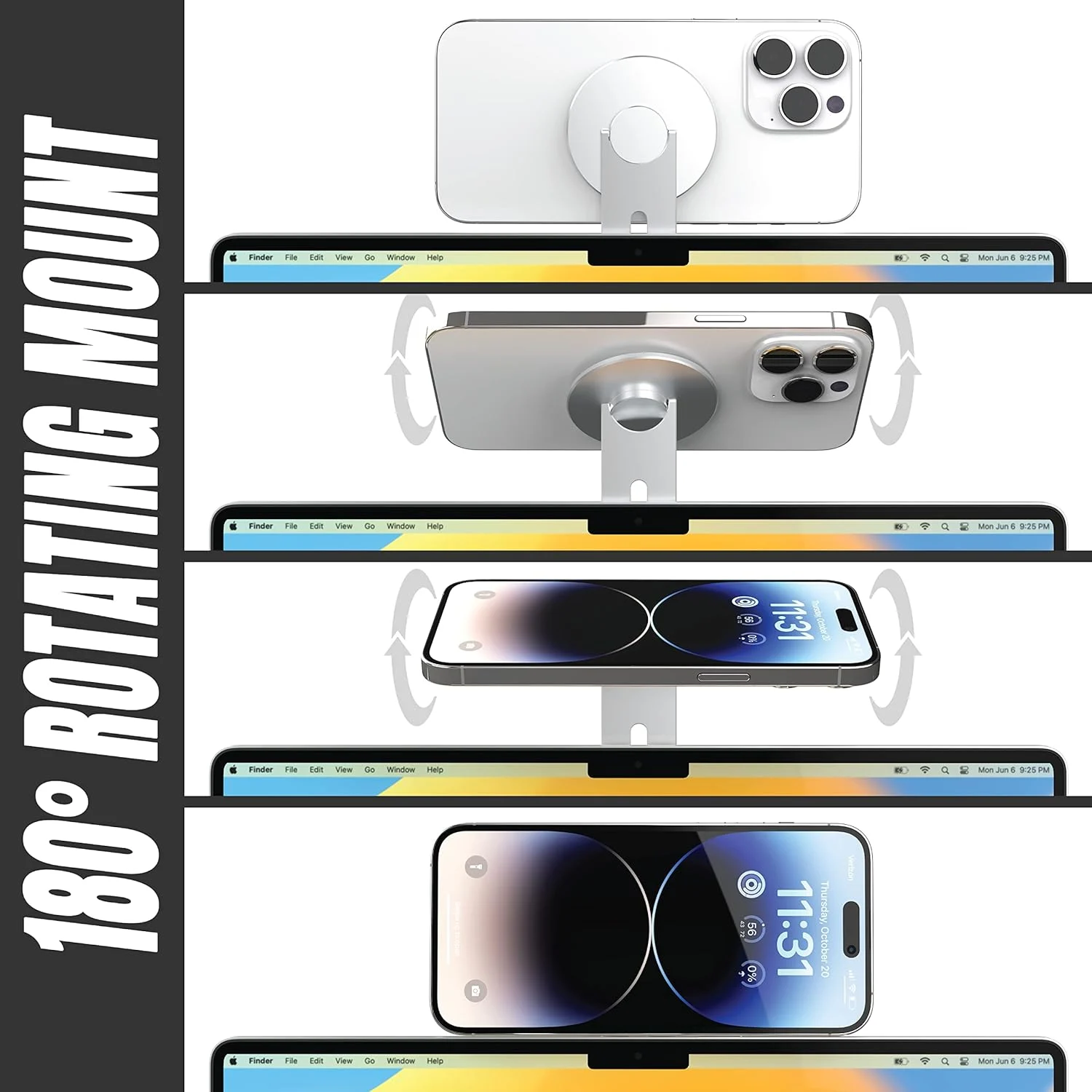 magnetic phone laptop mount 4