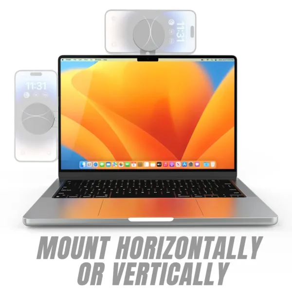 magnetic phone laptop mount 6