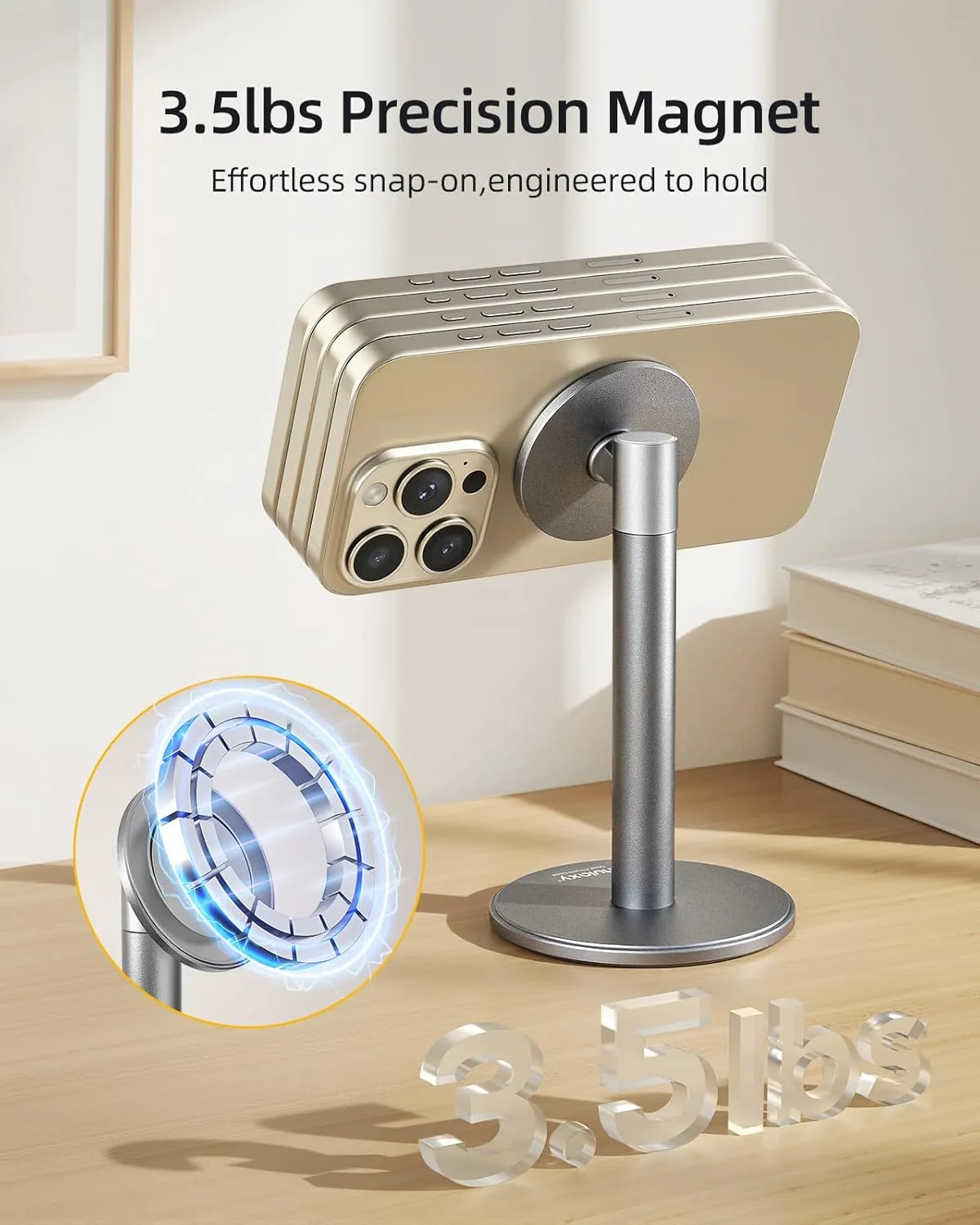 magnetic phone stand desk 2