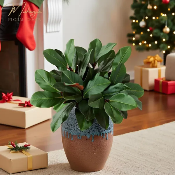 magnolia leaves stems 2