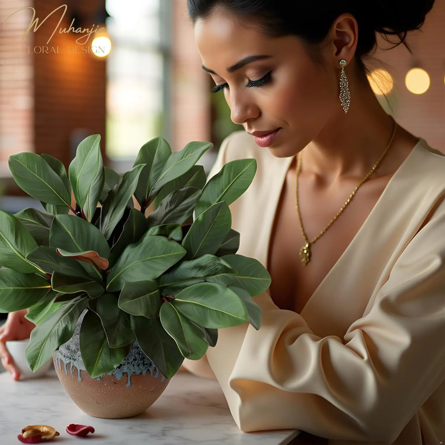 magnolia leaves stems 5