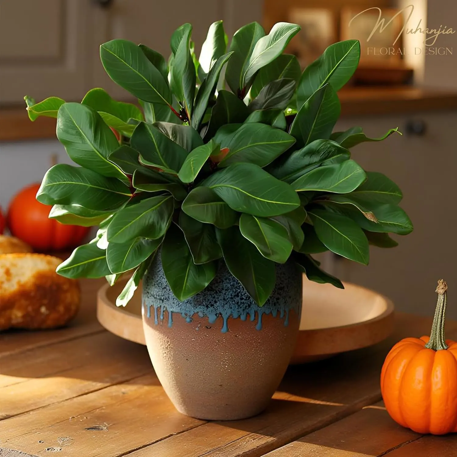 magnolia leaves stems 7