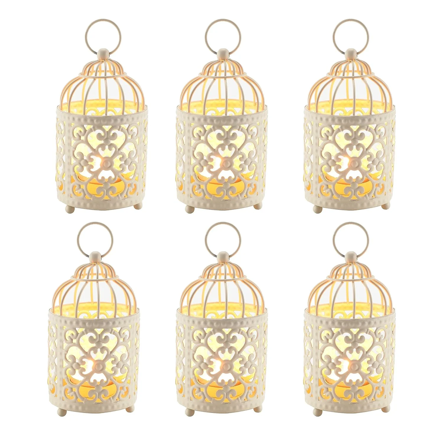 metal candle holders hanging 2