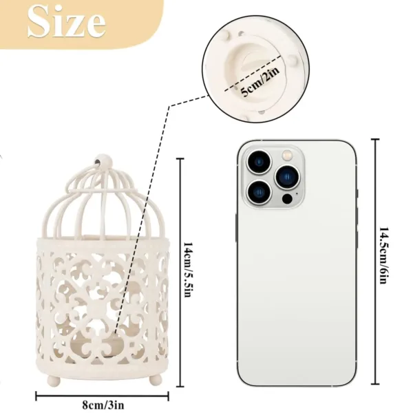 metal candle holders hanging 3