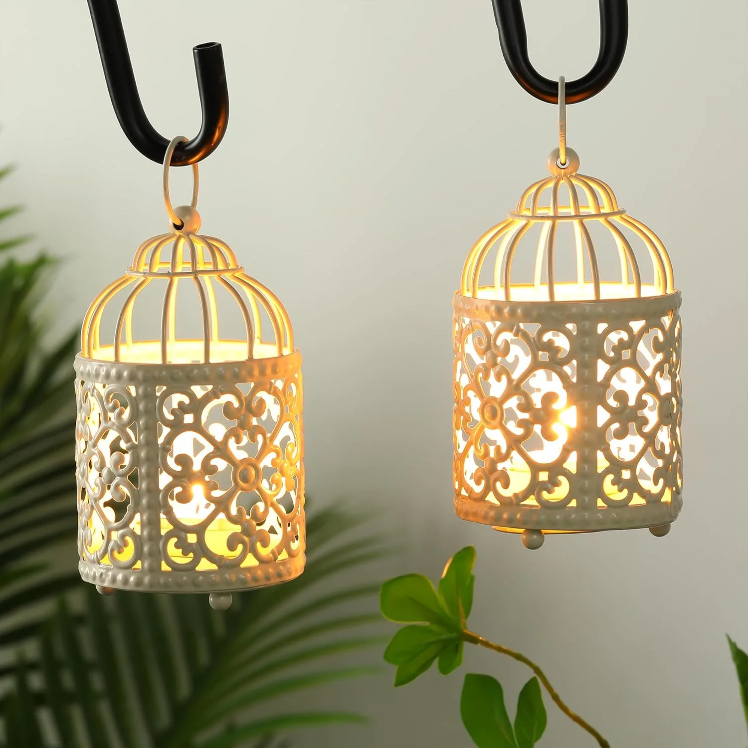 metal candle holders hanging 4