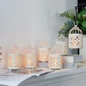 metal candle holders hanging 5