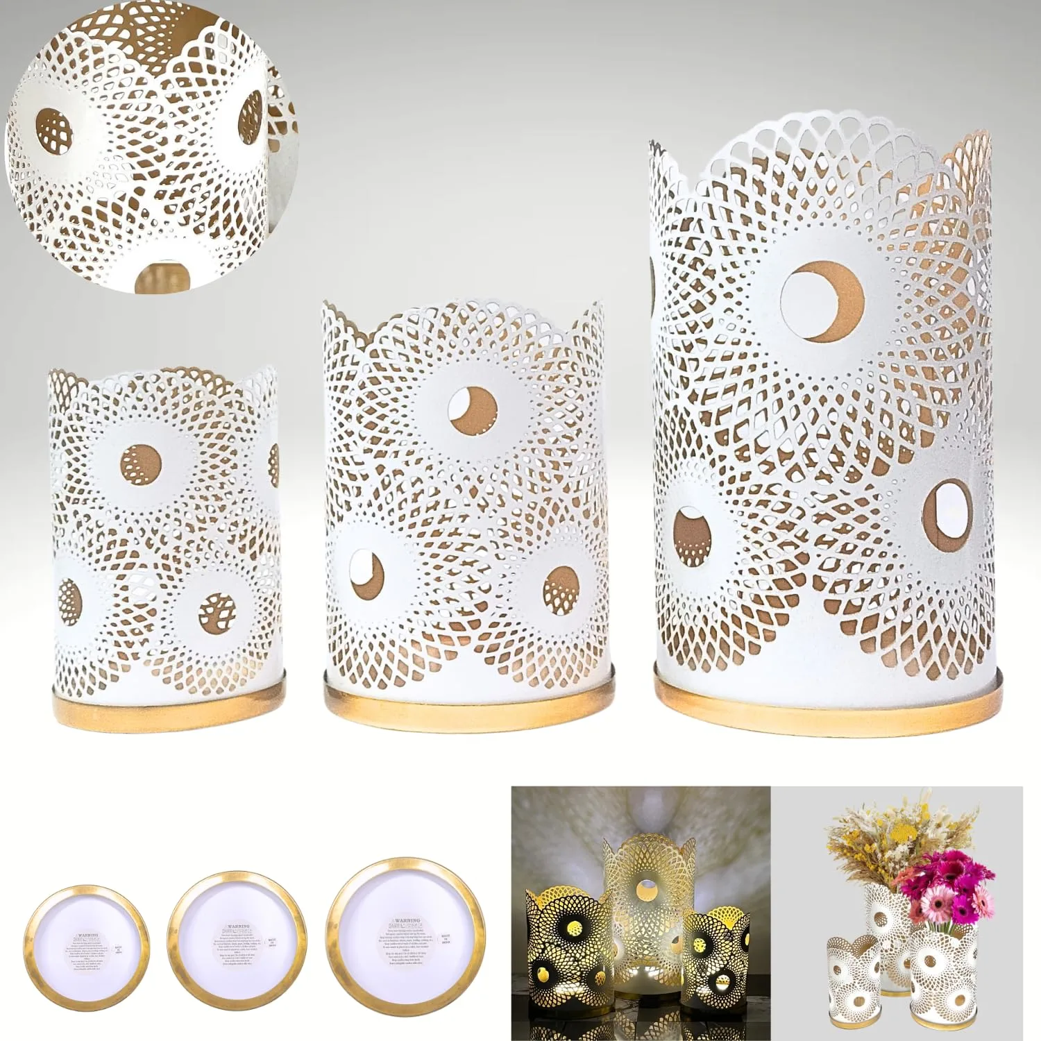 metal candle lanterns 1