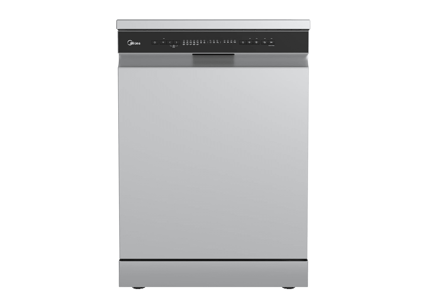 midea dishwasher silver 1