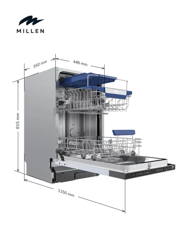 millen dishwasher 45cm 6