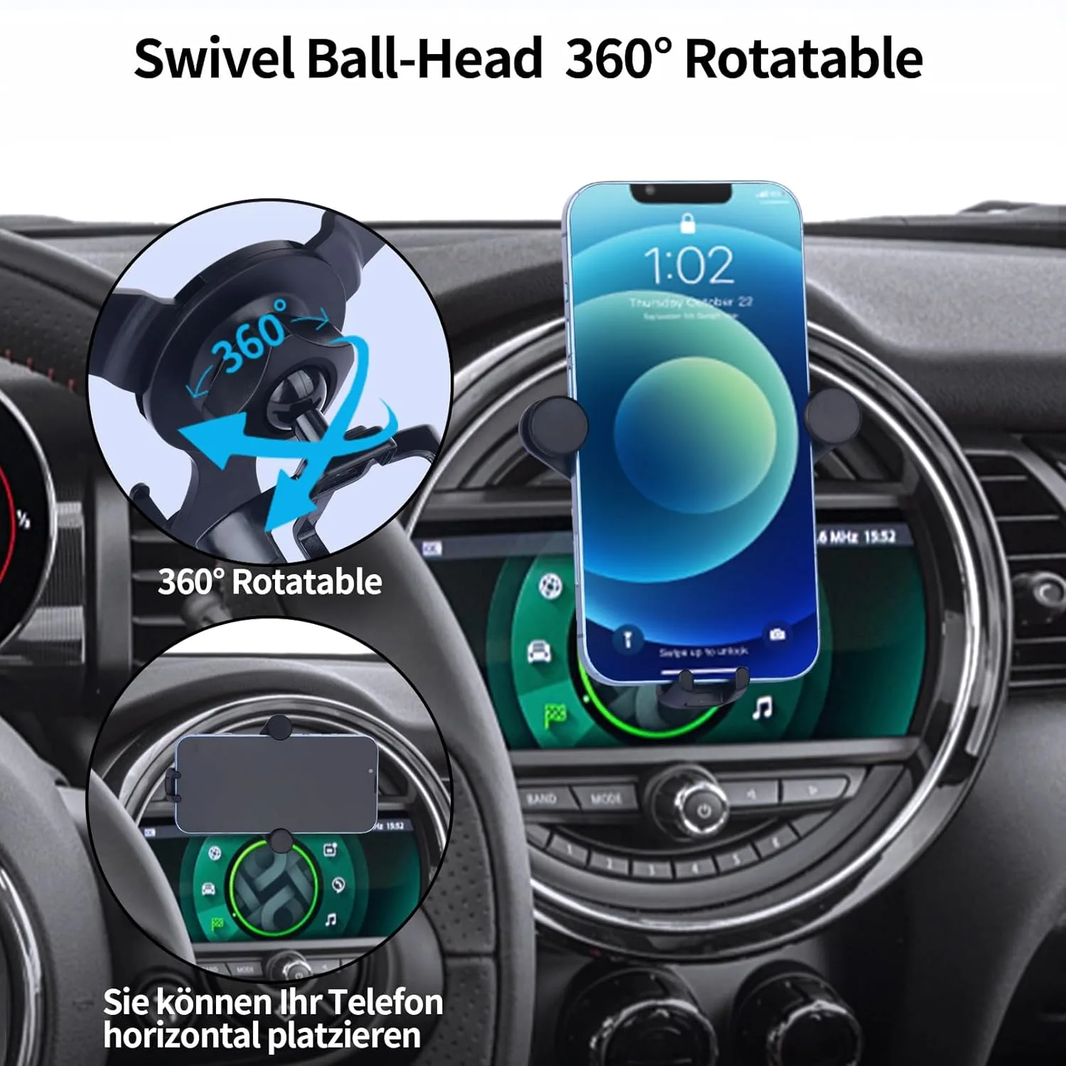 mini cooper phone holder 5