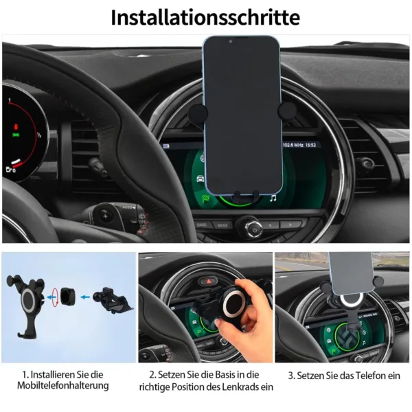 mini cooper phone holder 6