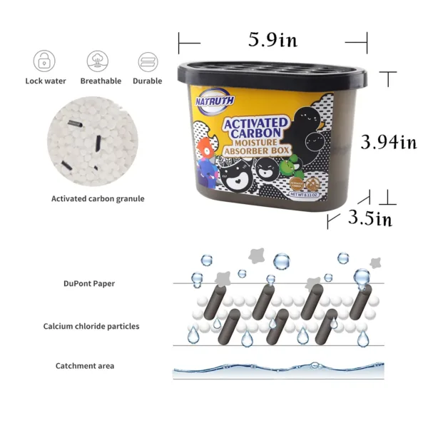 moisture absorber charcoal 5