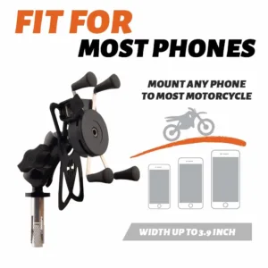 motorcycle phone mount charger 4