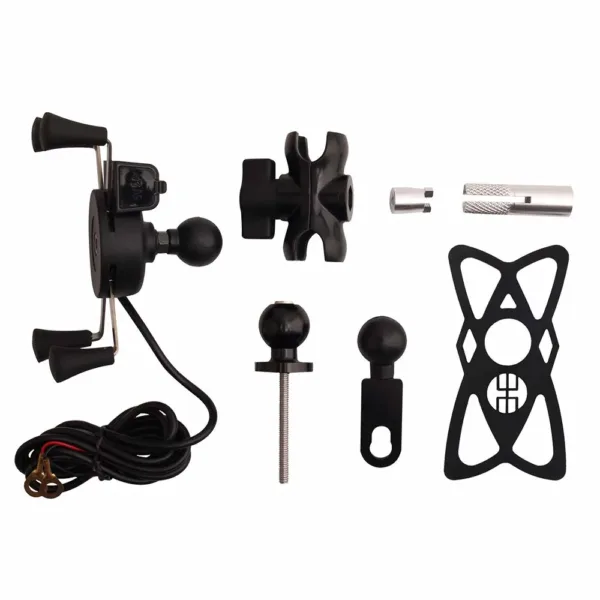 motorcycle phone mount charger 5