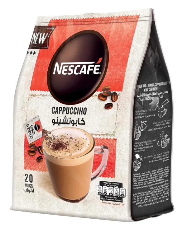 nescafe cappuccino coffee mix 5