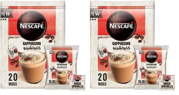 nescafe cappuccino coffee mix 6