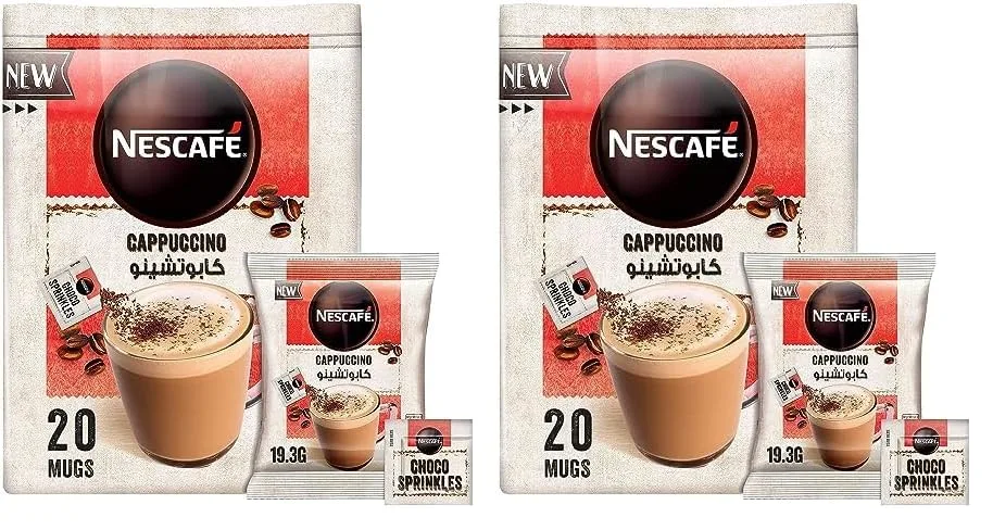 nescafe cappuccino coffee mix 6