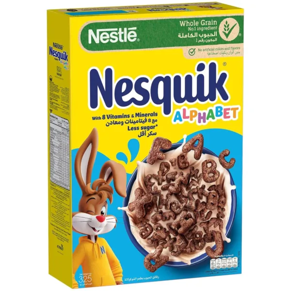 nesquik alphabets cereal 7