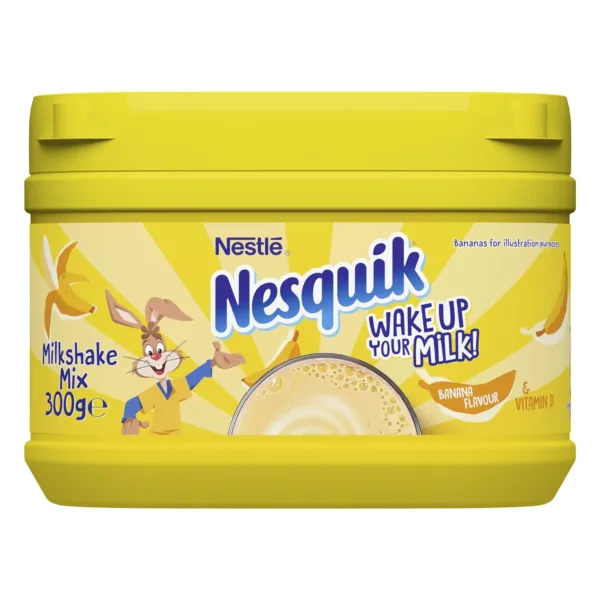 nesquik banana milkshake 1