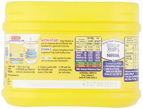 nesquik banana milkshake 5