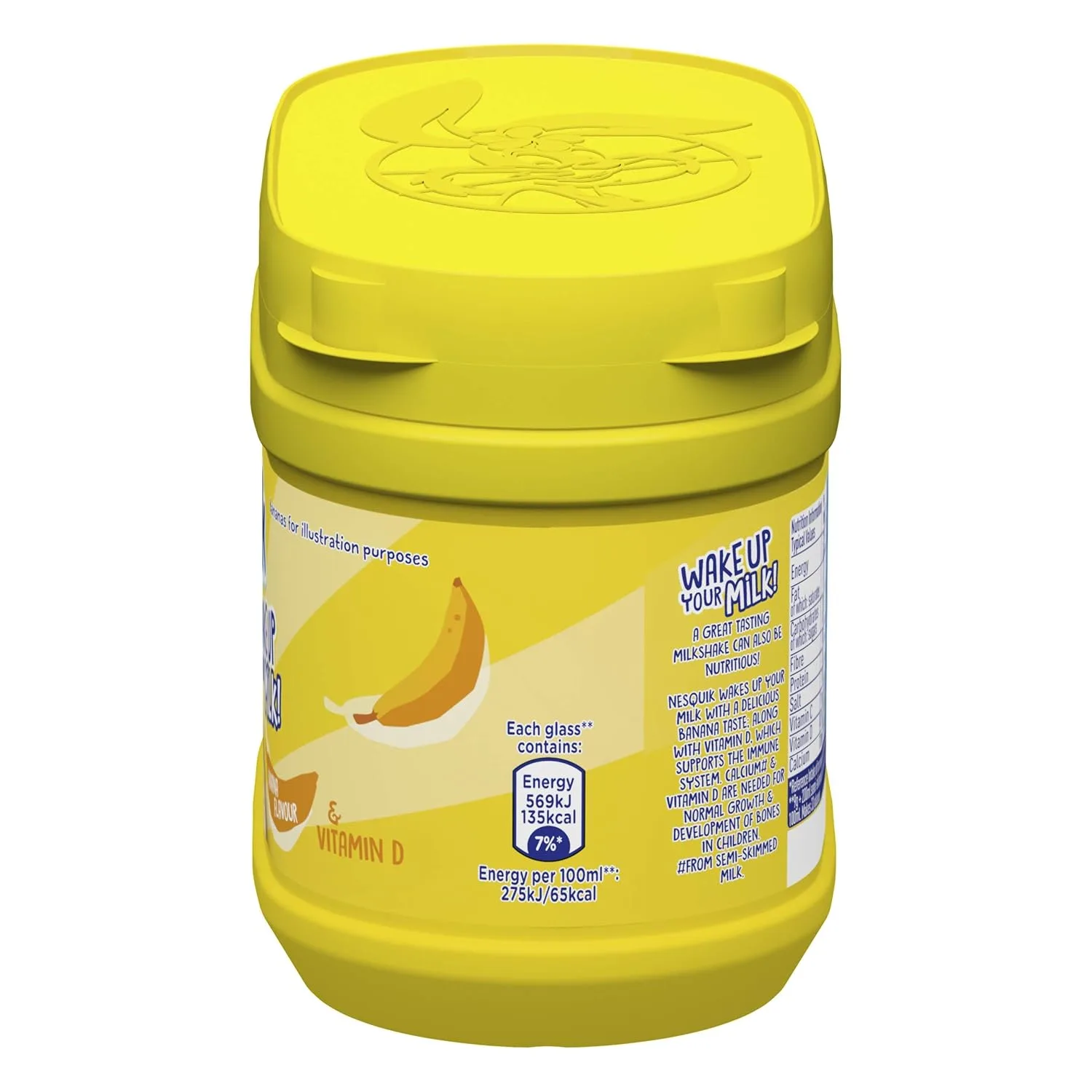 nesquik banana milkshake 7