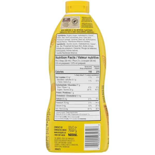 nesquik chocolate syrup 2